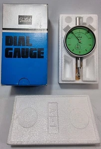 Quadrante Teclock DTI calibro TM-110 0,01 - 10 mm in scatola inutilizzato indicatore tipo quadrante giapponese - Foto 1 di 8