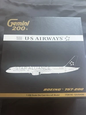 Gemini 200 US AIRWAYS Boeing 757-200. Reg: N935UW. Librea STAR ALLIANCE. "NUEVO" Foto 1 de 2