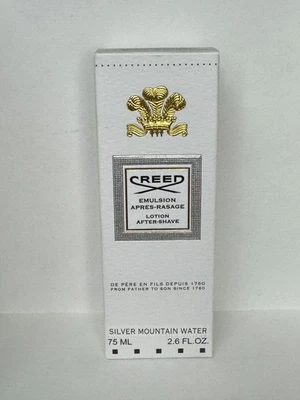 Creed SILVER MOUNTAIN WATER Loción Hidratante Después del Afeitado 2.6oz / 75ml NUEVO Foto 1 de 3