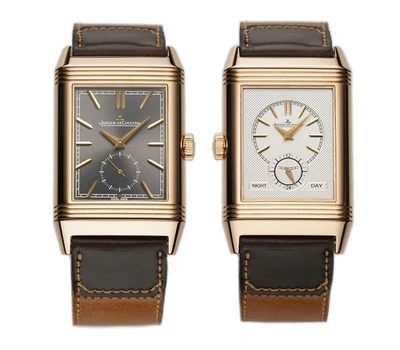 Jaeger-LeCoultre Reverso 30mm JLC Tribute Duoface RG Grey Dial Q396245J XX/100 - Image 1 of 4