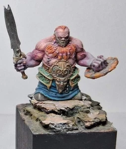 Chaos dwarf  - resin -  scale 30 mm - masterfully painted - Picture 1 of 2