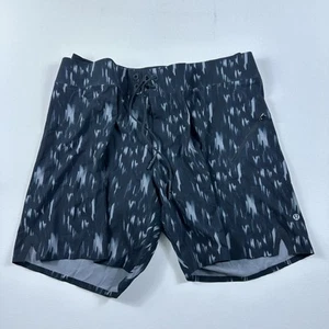 Lululemon Surge Running Hybrid Shorts Kordelzug gefüttert Boardshorts schwarz Herren 40 - Bild 1 von 8