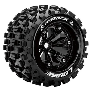 LOUISE RC MT-ROCK 1/8 SPORT 1 /2 OFFSET/BLACK EP E-REVO FR & - Picture 1 of 1