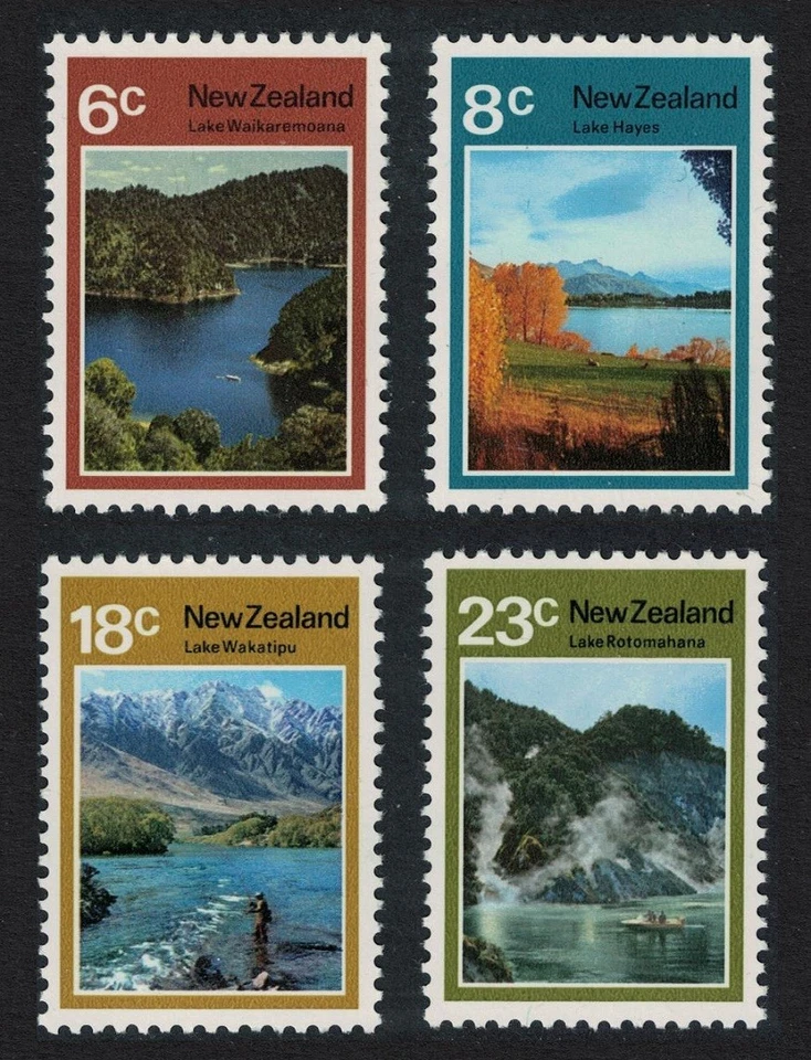 Lake Scenes 4v New Zealand 1972 MNH SG#993-996 Sc#507-510 - image 1 of 1
