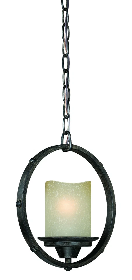 VAXCEL LIGHTING P0159 MINI PENDANT HALIFAX 10" 1 LIGHT - Image 1 of 1