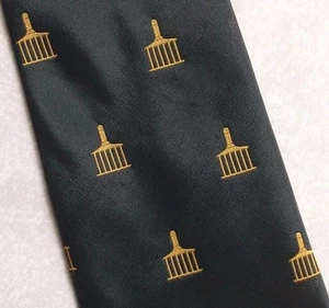 Tie Necktie Mens Vintage SOUTH WALES REGALIA FREEMASONS MASONS MASONIC - Picture 1 of 4