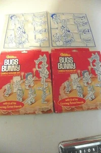 Bugs Bunny Wilton Warner Candelabros 1978 Pastel Cupcake Topper LOTE 4 (28) DE COLECCIÓN  - Imagen 1 de 7