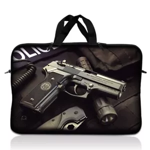 Custodia da trasporto borsa laptop 11 pollici con manicotto per Asus Dell HP Chromebook Police - Foto 1 di 3