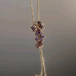 Beautiful Imitation Jewels Necklace & Earrings Set Costume Jewelry - Picture 1 of 4