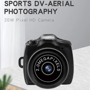 Tiny Camera HD Video Audio Recorder Car Sport Micro Cam Webcam With Mic Y2000_Q - Photo 1/12