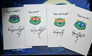 TERRY SALA Writer of Do You Pooh X4 TMNT Teenage Mutant Ninja Turtles Sketches - Bild 1 von 6