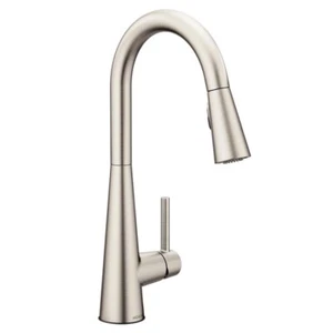 Moen 7664SRS Sleek One Handle High Arc Kitchen Faucet Stainless Steel - Picture 1 of 1