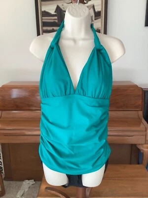 Traje de baño Merona Halter Tankini Look de una pieza GRANDE control integral Foto 1 de 4