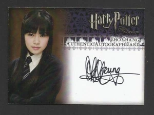 ARTBOX KATIE LEUNG CHO CHANG HARRY POTTER ORDER OF THE PHOENIX AUTOGRAPH CARD - Picture 1 of 2