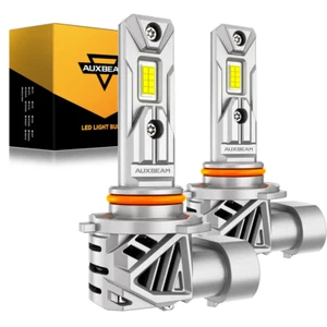 AUXBEAM HB3 9005 LED-Scheinwerfer-Set Fernlicht Birne superhell 6500 K weiß 100 W - Bild 1 von 12