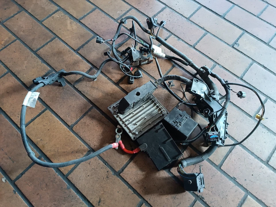 Cablaggio centralina motore Ford Fiesta V JD JH S118763005D 4S6112A650JC - Immagine 1 di 4