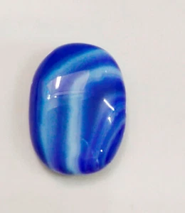 Natural Blue Lake Untreated Unheated Oval Shape Cabochon Loose Gemstone - Picture 1 of 26