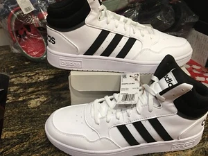 NEW Mens Adidas Hoops 3.0 Mid Classic Vintage Basketball Shoes, size 13 - Picture 1 of 5
