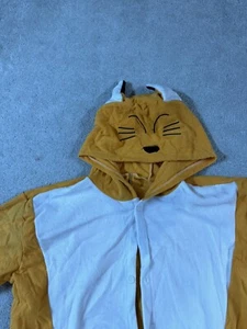 CANASOUR Unisex Halloween Adult Fox Animal Bodysuit Cosplay Costume Size L - Picture 1 of 5