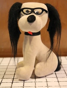 De Colección Snoopy Peluche Aserrín Paja Relleno Juguete Cacahuetes Años 70 Carnaval Premio Juguete 7" - Imagen 1 de 11