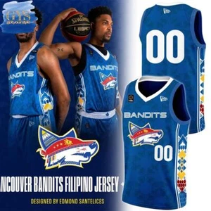 Camiseta deportiva de baloncesto Vanco*uver Ban*dits 2025 Filipino Celebration edición limitada - Imagen 1 de 2