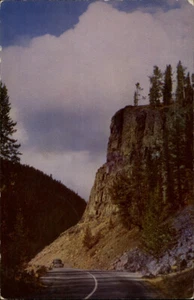 Wyoming Obsidian Cliff Yellowstone National Park WY Postcard Max North Dakota - Picture 1 of 2