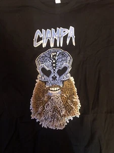Pro Wrestling Crate NOVEMBRE 2023 Tommaso Ciampa Shirt XL Skull Beard - Foto 1 di 3