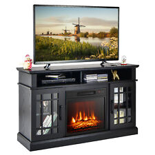 48" Fireplace TV Stand W/ 1400W Electric Fireplace for TVs up to 50 Inches