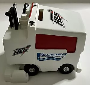 Abbotsford Heat Hockey Team Coin Bank AHL * Limited Edition * New Unused * NHL - Picture 1 of 10