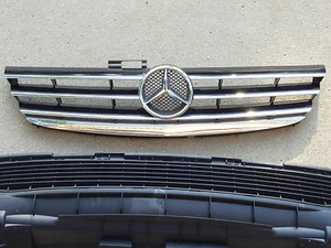 Genuine Mercedes Benz W169 A-Class Factory Upper And Lower Grille OEM  - Picture 1 of 4
