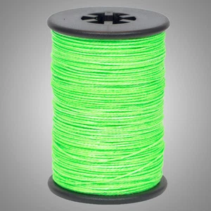 Flo Green BCY Halo .014" material para servir espectro trenzado carrete cuerda de arco - Imagen 1 de 1