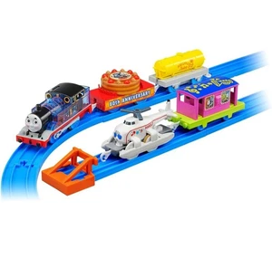 Thomas & Harold Plarail 80th Anniversary Set Tank Engine Party Collection Japan - Picture 1 of 4