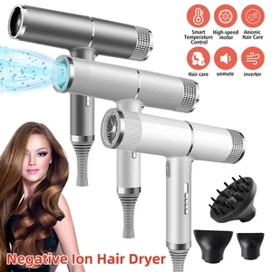 2500W Pro Ionic Hair Blow Dryer with Diffuser Hot & Cold Wind Salon Hair Styler - Picture 1 of 20