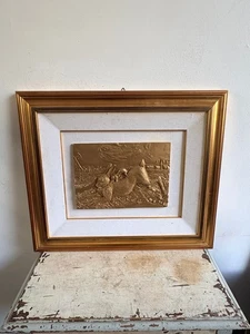 BASSORILIEVO ANTONIO LIGABUE LEPRE OTTIME CONDIZIONI - Imagen 1 de 5