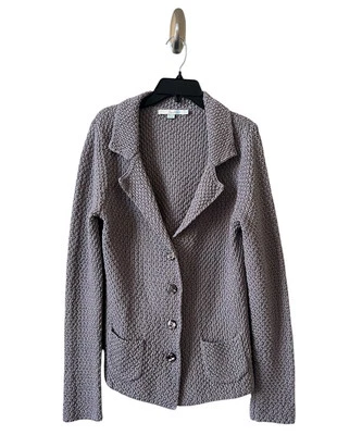 Cárdigan Boden Botón Suéter Lila Grueso Tejido Para Mujer Talla 8 Cottagecore  Foto 1 de 4