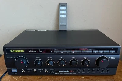 Amplificador de mezcla estéreo Pioneer SA-V350K LaserKaraoke Pro Foto 1 de 4