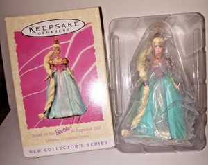 Hallmark Keepsake Barbie Ornament  New in Original Box Rapunzel 1997 Spring Coll - Picture 1 of 8