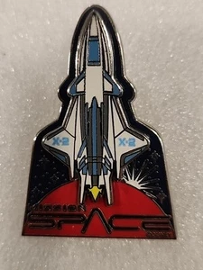 Mission Space Disney Pin 48852 Attraction Epcot X-2 Shuttle Red Planet Mars 2D - Picture 1 of 7
