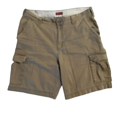 Merona Men's Cargo Shorts Khaki Size 38 - Image 1 of 4