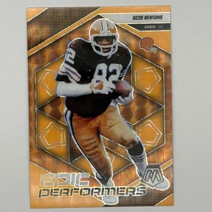 2025 Panini Mosaic Orange Fluorescent Ozzie Newsome #16 Browns 11*18 - Bild 1 von 2