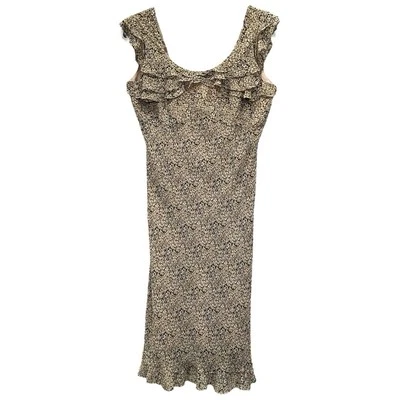 Vestido para mujer Expressions vintage floral cambio Y2K con volantes sin mangas talla 10 Foto 1 de 4