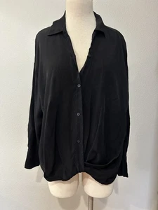 Stateside Sunni Spencer Damen Top Bluse Twist Größe L 161 $ - Bild 1 von 7