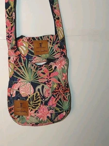New Hope Girls x Vera Bradley 2021 Collab Pink Rain Forest Hobo Sling & Pouch - Picture 1 of 8