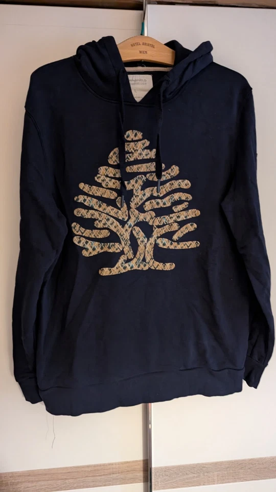 Kapuzenpullover Herren gr L Blau Springfield - Bild 1 von 3