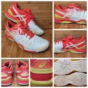 🎾 Asics Gel-Resolution 7 Tennisschuhe Damengröße 9,5 – Kansas City Cheifs  - Bild 1 von 10