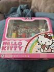 Unopened Pez Metal Lunchbox Gift Set Tin ~ Hello Kitty & My Melody ~ Crystal