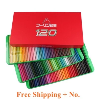 Colleen 120 Color Japan Premium Children Art Drawing Filling Strong No Brittle - Image 1 of 4