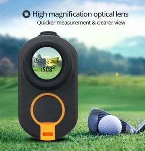 Laser Rangefinder Monocular Telescope for Hunting Golf Range Finder Free Ship - Picture 1 of 27