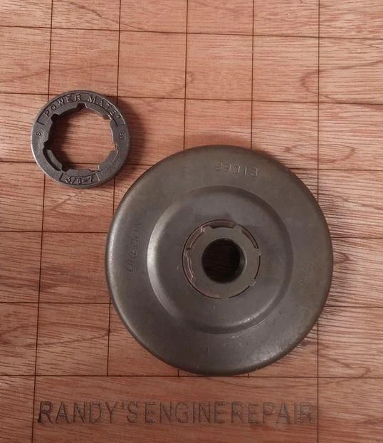 Reemplace el piñón de tambor de embrague 3/8" Echo cs-650 cs-660 John Deere 65ev motosierra Foto 1 de 1