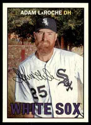 2016 Topps Heritage Adam LaRoche #204 Chicago White Sox - Image 1 of 2